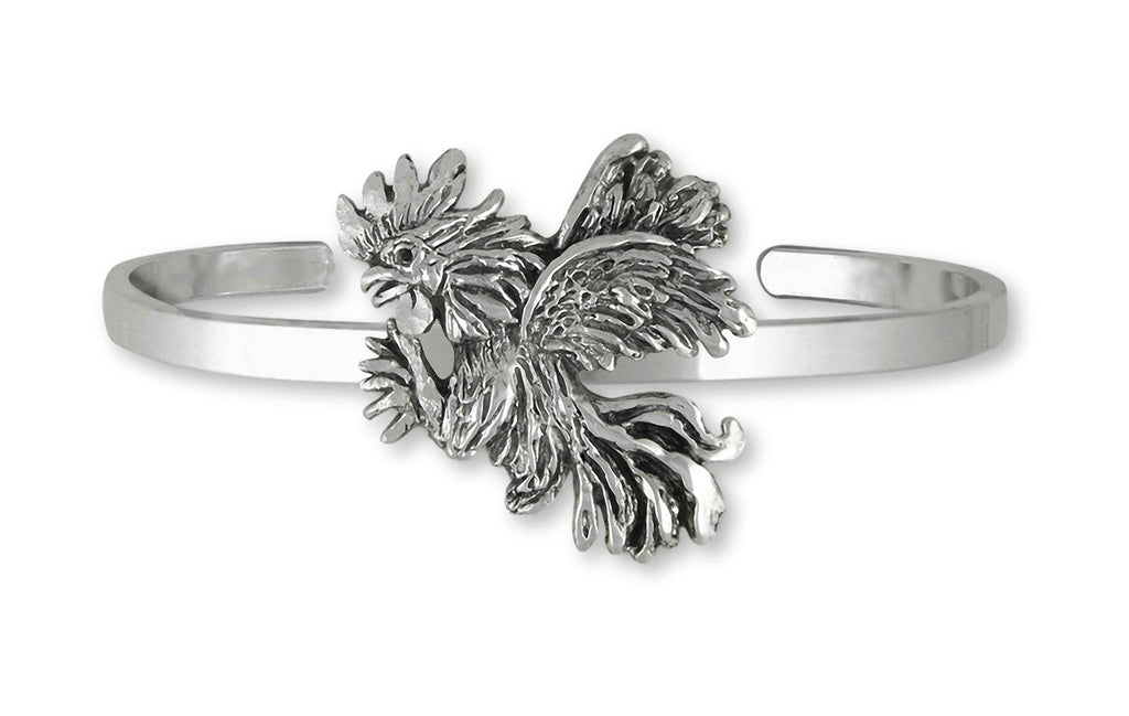 Rooster Charms Rooster Bracelet Sterling Silver Rooster Jewelry Rooster jewelry