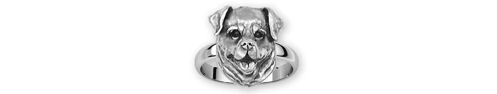 Rottweiler Charms Rottweiler Ring Sterling Silver Rottweiler Jewelry Rottweiler jewelry