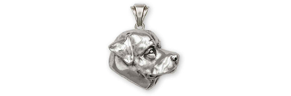 Rottweiler Charms Rottweiler Pendant Sterling Silver Rottweiler Jewelry Rottweiler jewelry