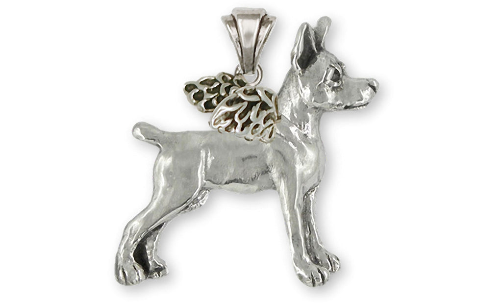 Rat Terrier Charms Rat Terrier Pendant Sterling Silver Rat Terrier Jewelry Rat Terrier jewelry