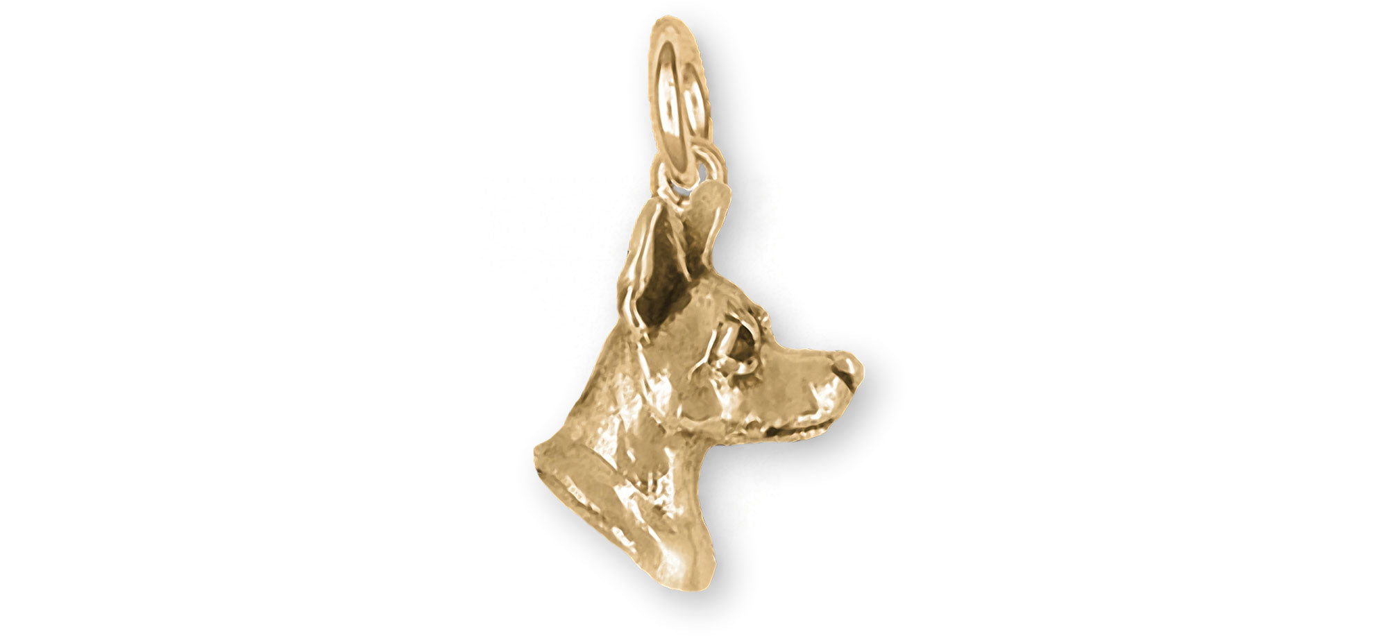 Rat Terrier Rat Terrier Charm 14k Yellow Gold Esquivel and Fees