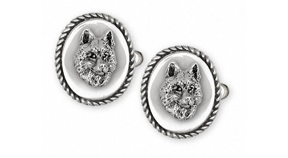 Siberian Husky Charms Siberian Husky Cufflinks Sterling Silver Dog Jewelry Siberian Husky jewelry