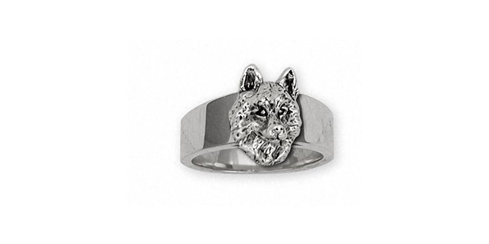 Siberian Husky Charms Siberian Husky Ring Sterling Silver Dog Jewelry Siberian Husky jewelry