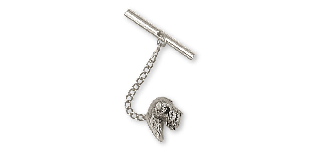 Soft Coated Wheaten Charms Soft Coated Wheaten Tie Tack Sterling Silver Dog Jewelry Soft Coated Wheaten jewelry