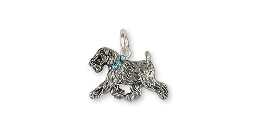 Soft Coated Wheaten Charms Soft Coated Wheaten Charm Sterling Silver Dog Jewelry Soft Coated Wheaten jewelry