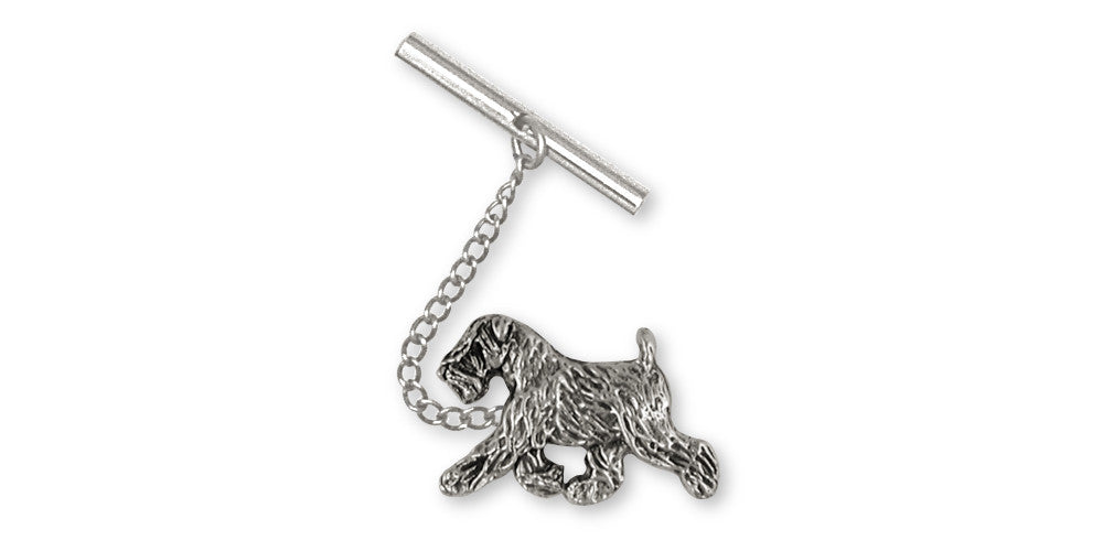 Soft Coated Wheaten Charms Soft Coated Wheaten Tie Tack Sterling Silver Dog Jewelry Soft Coated Wheaten jewelry