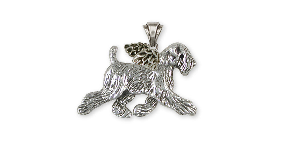 Soft Coated Wheaten Angel Charms Soft Coated Wheaten Angel Pendant Sterling Silver Dog Jewelry Soft Coated Wheaten aNGEL jewelry