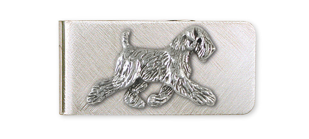 Soft Coated Wheaten Charms Soft Coated Wheaten Money Clip Sterling Silver Dog Jewelry Soft Coated Wheaten jewelry