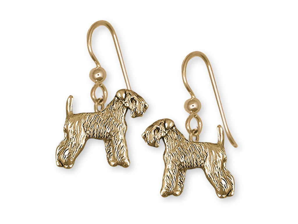 Soft Coated Wheaten Terrier Charms Soft Coated Wheaten Terrier Earrings 14k Gold Wheaten Jewelry Soft Coated Wheaten Terrier jewelry