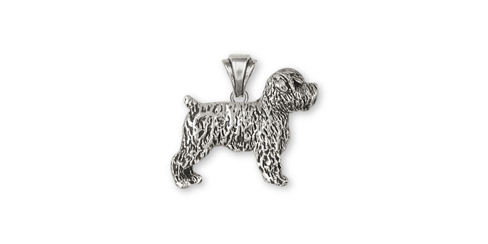 Soft Coated Wheaten Charms Soft Coated Wheaten Pendant Sterling Silver Dog Jewelry Soft Coated Wheaten jewelry