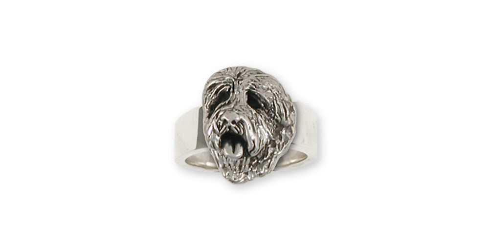 Soft Coated Wheaten Charms Soft Coated Wheaten Ring Sterling Silver Dog Jewelry Soft Coated Wheaten jewelry