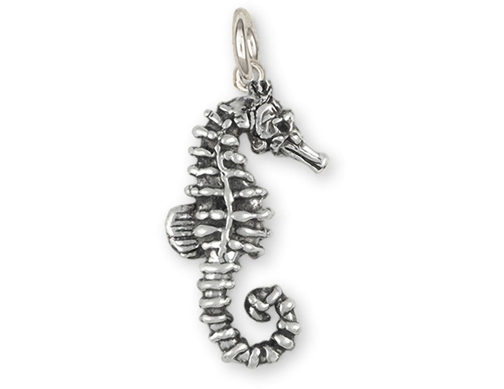 Seahorse Charms Seahorse Charm Sterling Silver Sea Horse Jewelry Seahorse jewelry