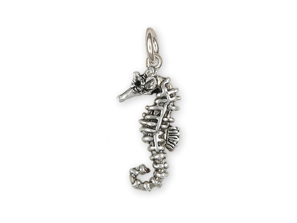 Seahorse Charms Seahorse Charm Sterling Silver Sea Horse Jewelry Seahorse jewelry