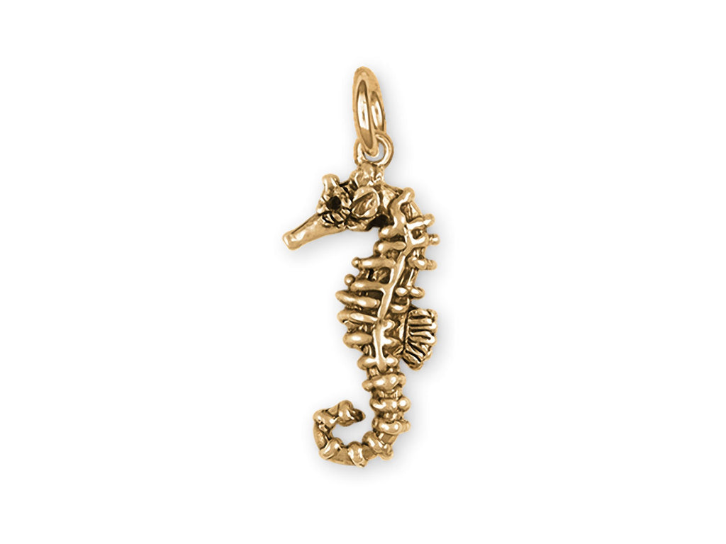 Seahorse Charms Seahorse Charm 14k Gold Sea Horse Jewelry Seahorse jewelry