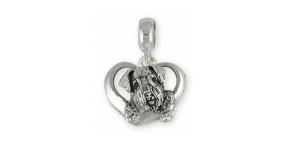 Sealyham Terrier Charms Sealyham Terrier Charm Slide Sterling Silver Dog Jewelry Sealyham Terrier jewelry