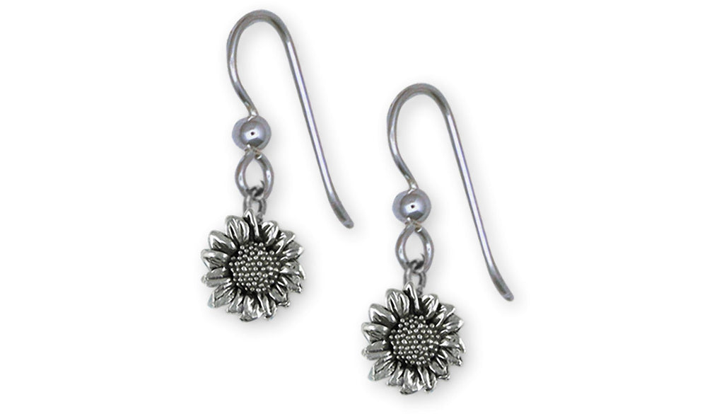 Sunflower Charms Sunflower Cufflinks Sterling Silver Sunflower Jewelry Sunflower jewelry