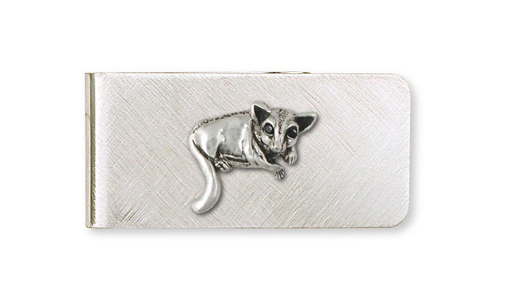 Sugar Glider Charms Sugar Glider Money Clip Sterling Silver Sugar Glider Jewelry Sugar Glider jewelry