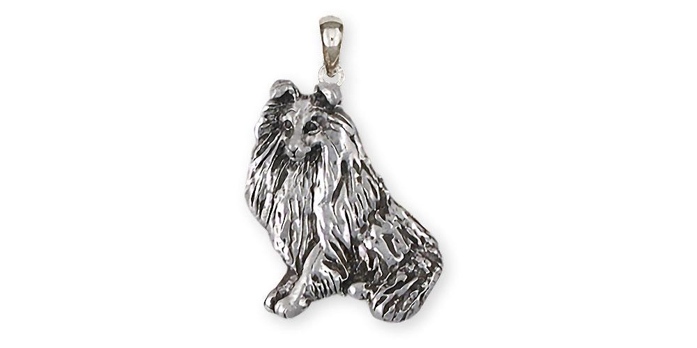 Sheltie Charms Sheltie Pendant Sterling Silver Sheltie Jewelry Sheltie jewelry