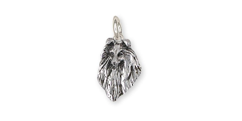 Sheltie Charms Sheltie Charm Sterling Silver Sheltie Jewelry Sheltie jewelry