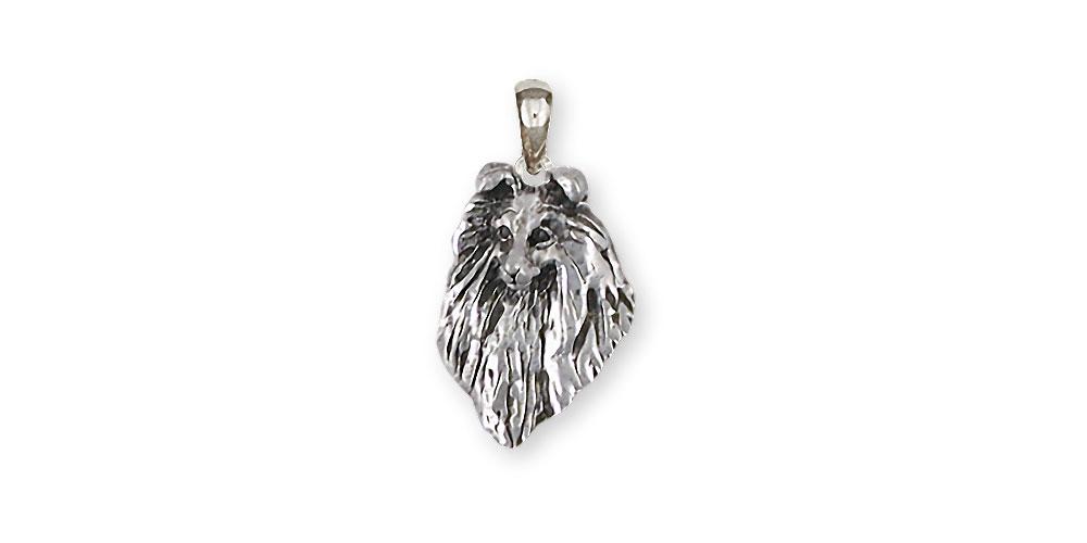 Sheltie Charms Sheltie Pendant Sterling Silver Sheltie Jewelry Sheltie jewelry