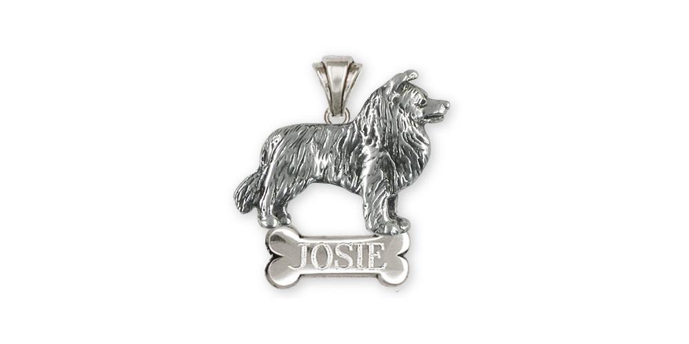 Sheltie Charms Sheltie Pendant Sterling Silver Sheltie Jewelry Sheltie jewelry