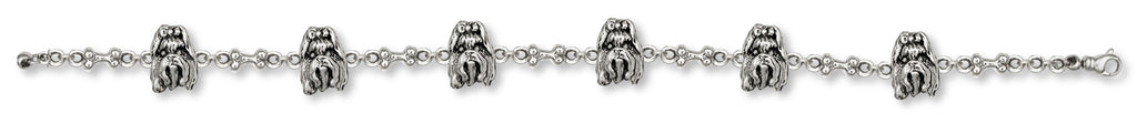 Shih Tzu Bracelet Handmade Silver Shih Tzu Jewelry SH3-B