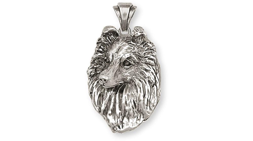 Sheltie Charms Sheltie Pendant Sterling Silver Sheltie Jewelry Sheltie jewelry