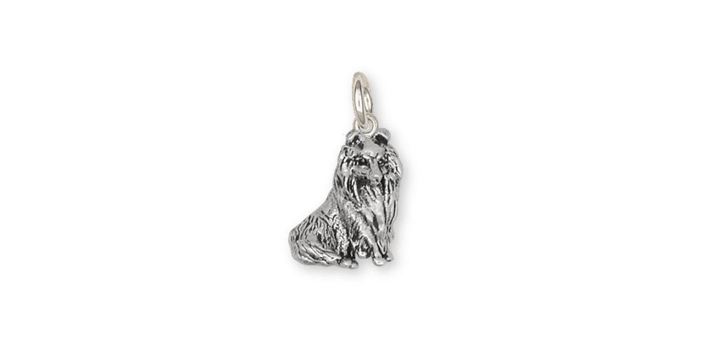 Sheltie Charms Sheltie Charm Sterling Silver Sheltie Jewelry Sheltie jewelry