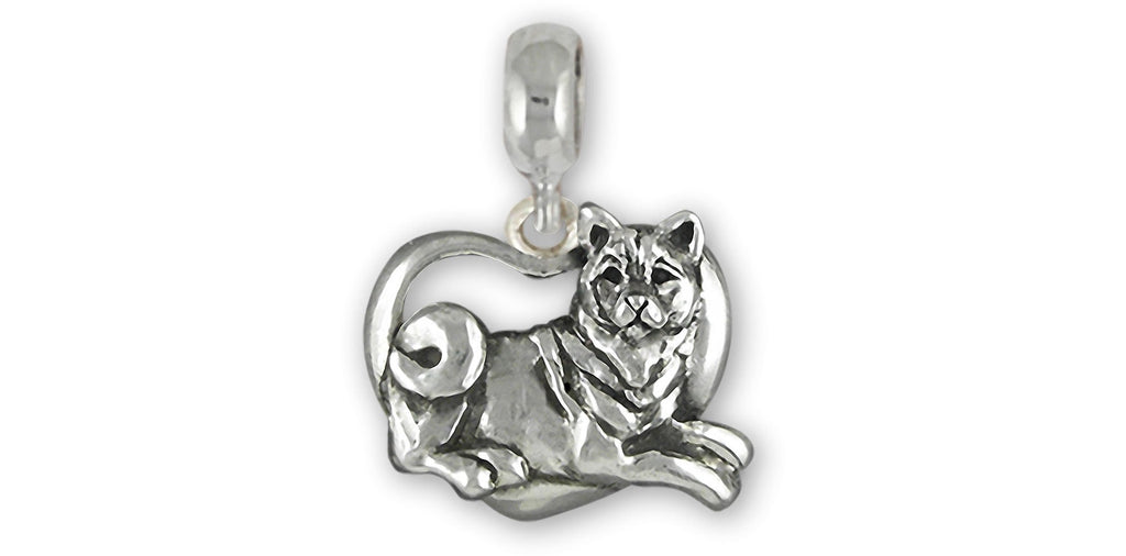 Shiba Inu Charms Shiba Inu Charm Slide Sterling Silver Shiba Inu Jewelry Shiba Inu jewelry