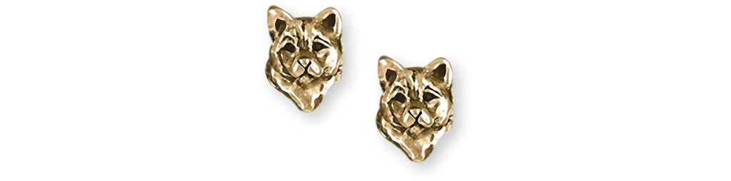 Shiba Inu Charms Shiba Inu Earrings 14k Gold Shiba Inu Jewelry Shiba Inu jewelry