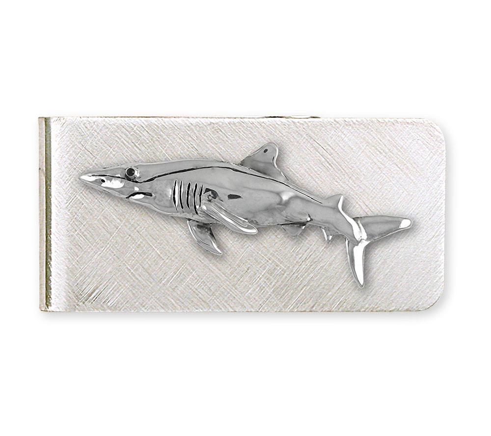 Shark Charms Shark Money Clip Sterling Silver Shark Jewelry Shark jewelry