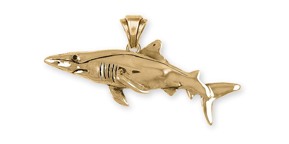 Shark Charms Shark Pendant 14k Gold Shark Jewelry Shark jewelry