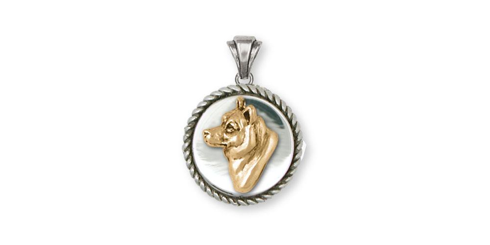 Shiba Inu Charms Shiba Inu Pendant Silver And Gold Dog Jewelry Shiba Inu jewelry