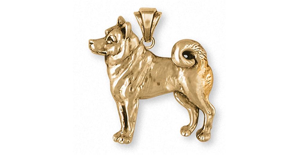 Shiba Inu Charms Shiba Inu Pendant 14k Gold Dog Jewelry Shiba Inu jewelry