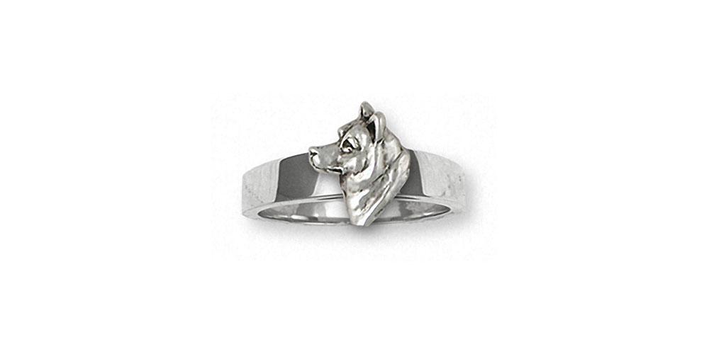 Shiba Inu Charms Shiba Inu Ring Sterling Silver Dog Jewelry Shiba Inu jewelry