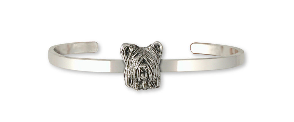 Skye Terrier Charms Skye Terrier Bracelet Sterling Silver Dog Jewelry Skye Terrier jewelry