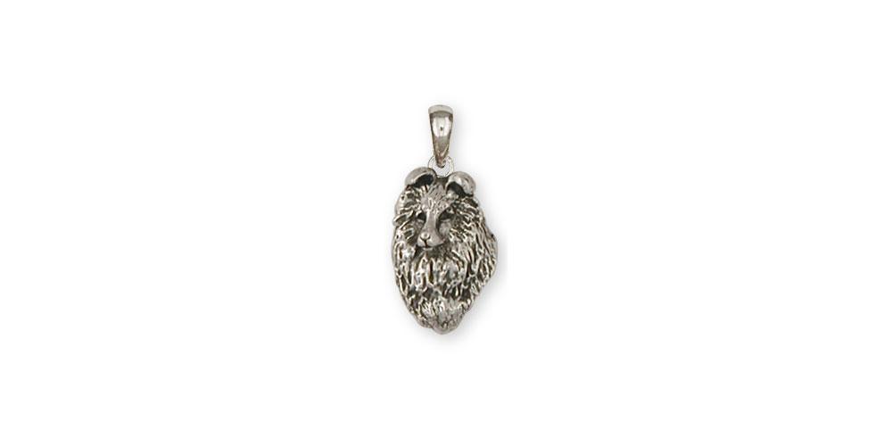 Sheltie Charms Sheltie Pendant Sterling Silver Sheltie Jewelry Sheltie jewelry