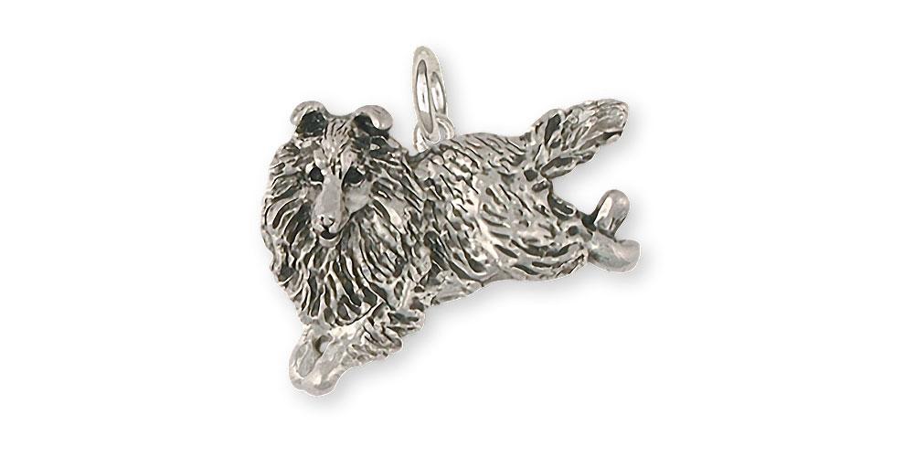 Sheltie Charms Sheltie Charm Sterling Silver Sheltie Jewelry Sheltie jewelry