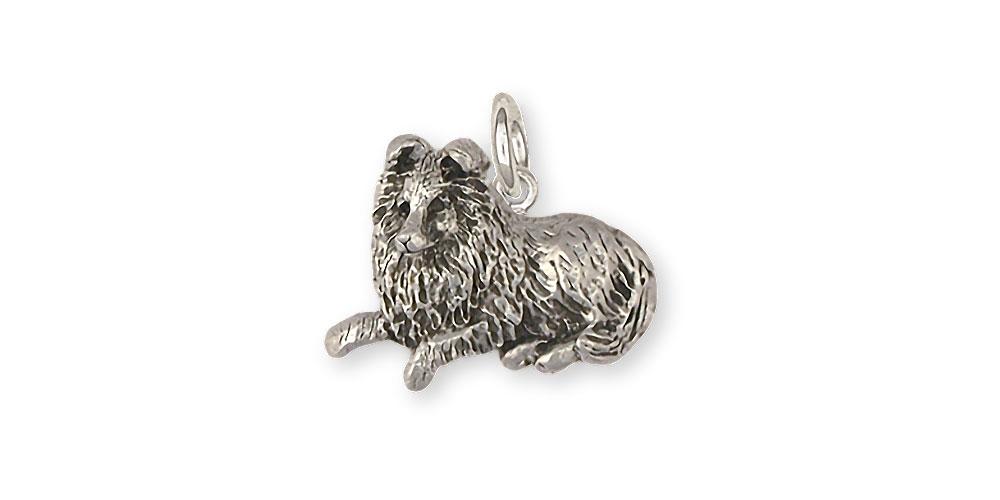 Sheltie Charms Sheltie Charm Sterling Silver Sheltie Jewelry Sheltie jewelry