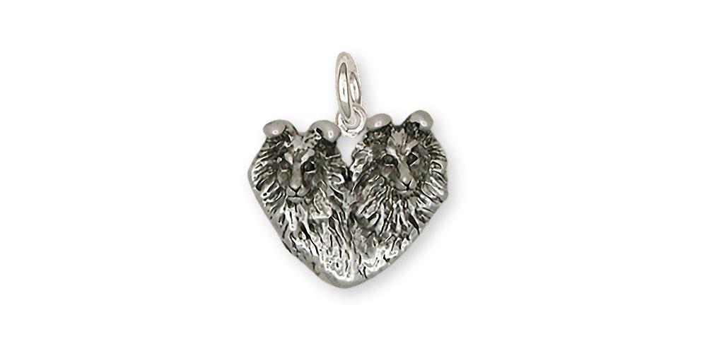 Sheltie Charms Sheltie Charm Sterling Silver Sheltie Jewelry Sheltie jewelry