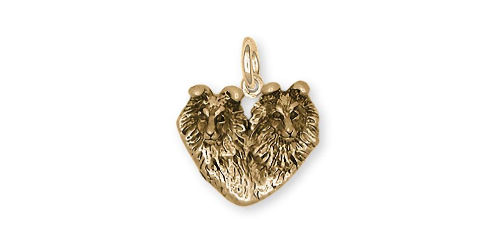 Sheltie Charms Sheltie Charm 14k Gold Sheltie Jewelry Sheltie jewelry