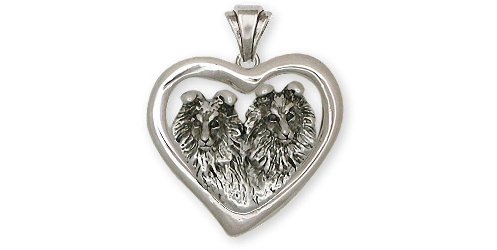 Sheltie Charms Sheltie Pendant Sterling Silver Sheltie Jewelry Sheltie jewelry