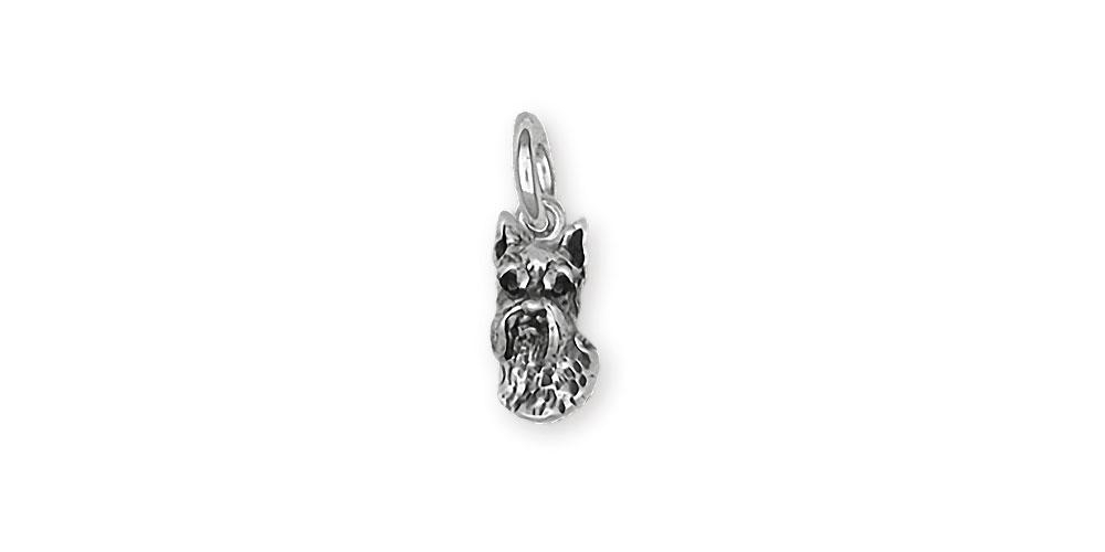 Schnauzer Charms Schnauzer Charm Sterling Silver Schnauzer Jewelry Schnauzer jewelry