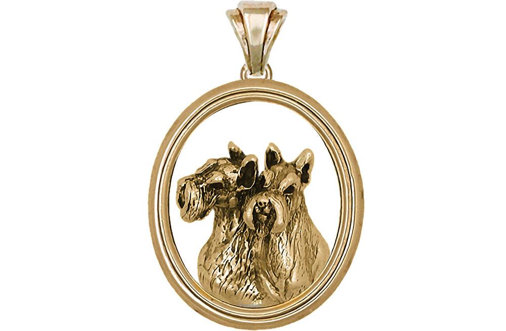 Schnauzer Charms Schnauzer Pendant 14k Gold Schnauzer Jewelry Schnauzer jewelry