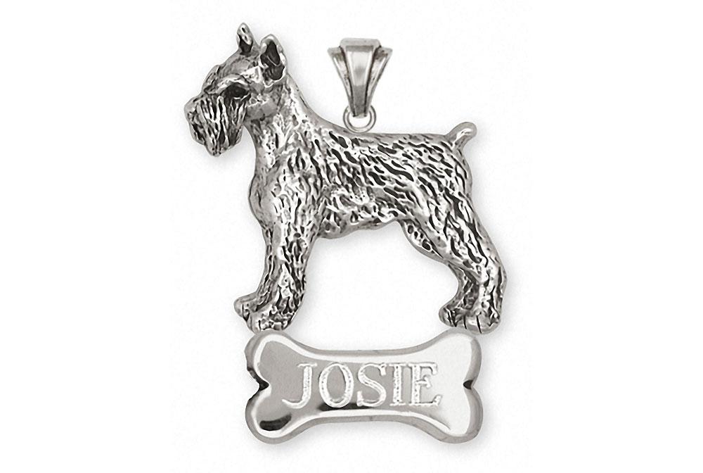 Schnauzer Charms Schnauzer Pendant Sterling Silver Schnauzer Jewelry Schnauzer jewelry