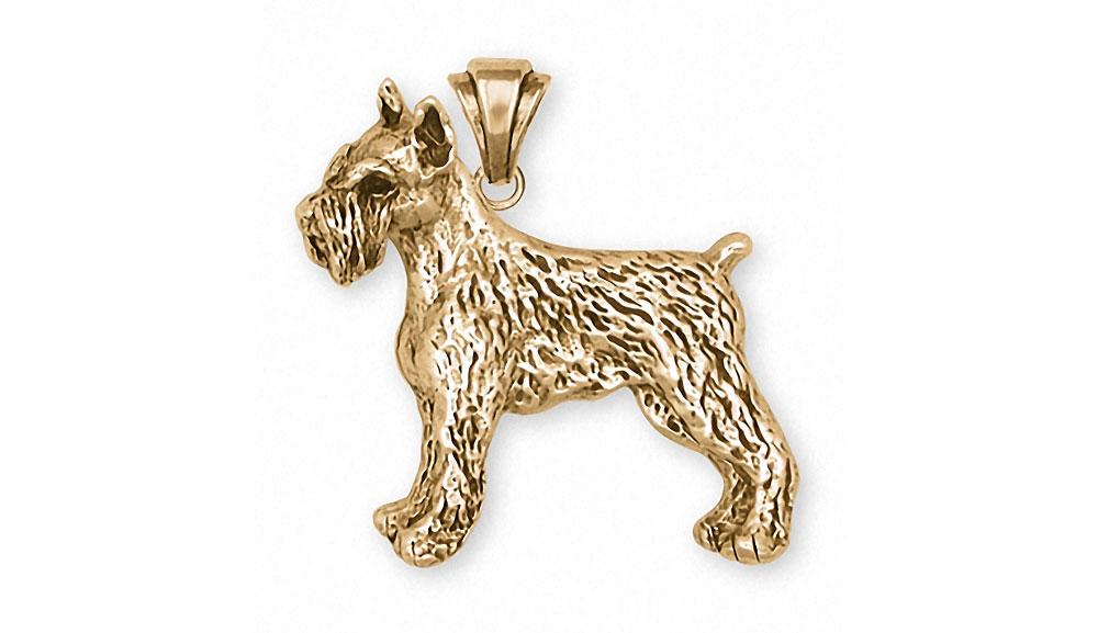 Schnauzer Charms Schnauzer Pendant 14k Gold Schnauzer Jewelry Schnauzer jewelry