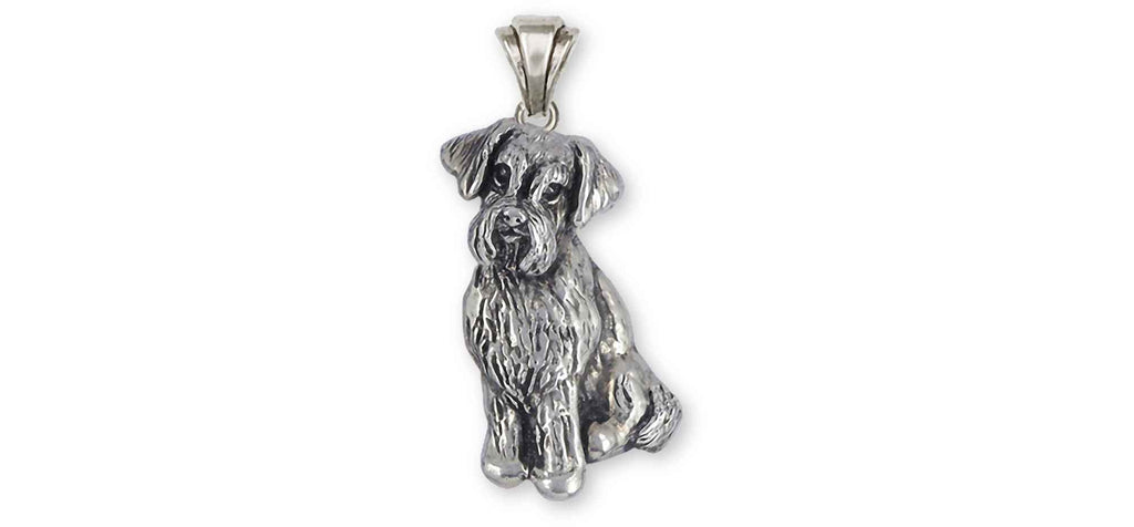 Schnauzer Charms Schnauzer Pendant Sterling Silver Schnauzer Jewelry Schnauzer jewelry