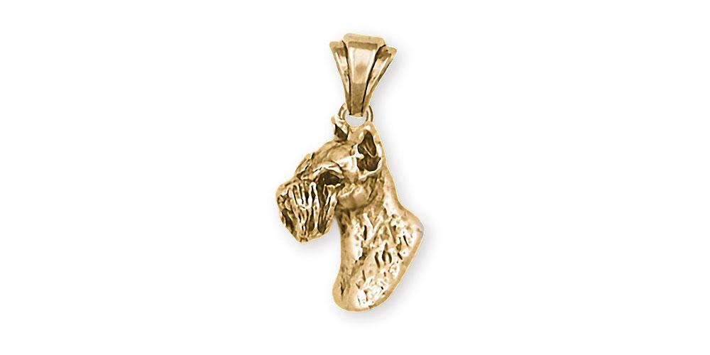 Schnauzer Charms Schnauzer Pendant 14k Gold Schnauzer Jewelry Schnauzer jewelry