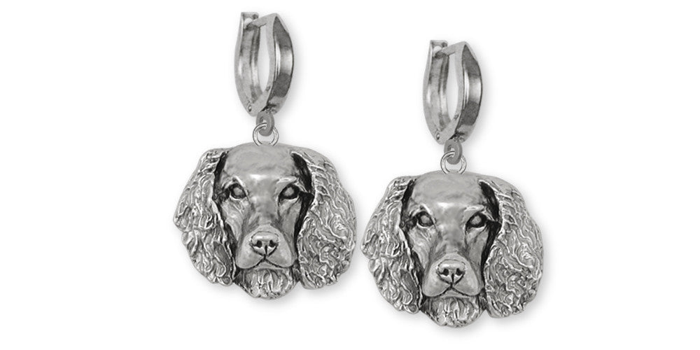 Springer Spaniel Charms Springer Spaniel Earrings Sterling Silver Dog Jewelry Springer Spaniel jewelry