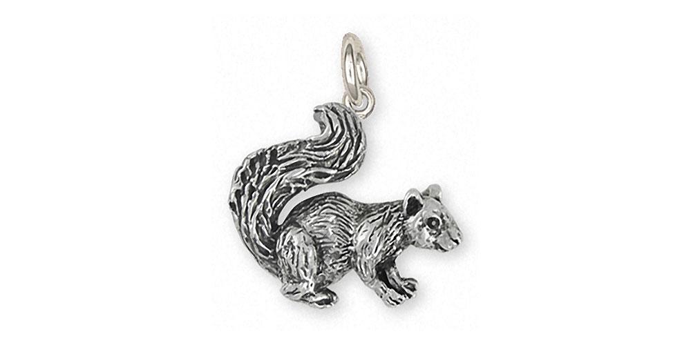 Squirrel Charms Squirrel Charm Sterling Silver Squirrel Jewelry Squirrel jewelry